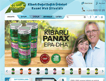 Tablet Screenshot of kibarli.com.tr